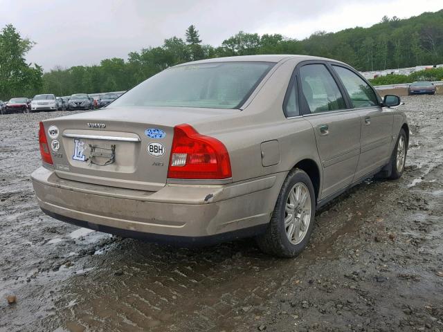 YV1TH59HX41381913 - 2004 VOLVO S80 2.5T TAN photo 4