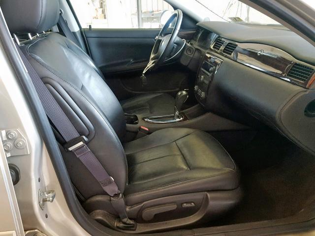 2G1WC5E30C1101252 - 2012 CHEVROLET IMPALA LTZ TAN photo 5