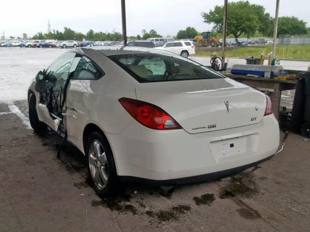 1G2ZH158164148488 - 2006 PONTIAC G6 GT WHITE photo 3