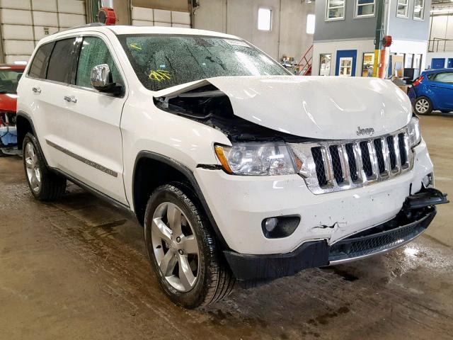 1J4RR6GT5BC713195 - 2011 JEEP GRAND CHER WHITE photo 1