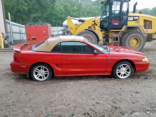 1FAFP45X8WF263948 - 1998 FORD MUSTANG GT RED photo 9