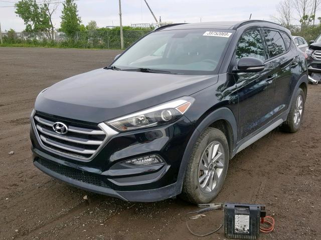 KM8J3CA49HU414568 - 2017 HYUNDAI TUCSON LIM BLACK photo 2