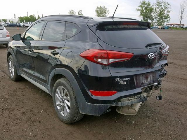 KM8J3CA49HU414568 - 2017 HYUNDAI TUCSON LIM BLACK photo 3