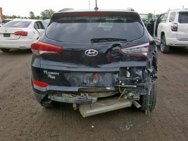 KM8J3CA49HU414568 - 2017 HYUNDAI TUCSON LIM BLACK photo 9