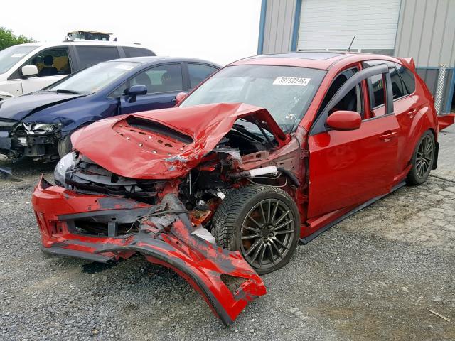 JF1GR7E66BG815765 - 2011 SUBARU IMPREZA WR RED photo 2