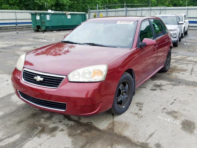 1G1ZT68N17F262952 - 2007 CHEVROLET MALIBU MAX 红色 照片 2