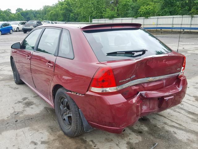 1G1ZT68N17F262952 - 2007 CHEVROLET MALIBU MAX 红色 照片 3