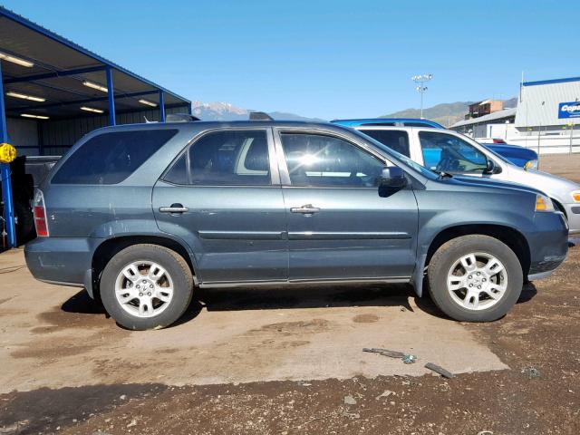 2HNYD18855H531263 - 2005 ACURA MDX TOURIN BLUE photo 9