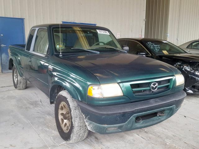 4F4YR16E31TM30372 - 2001 MAZDA B4000 CAB GREEN photo 1