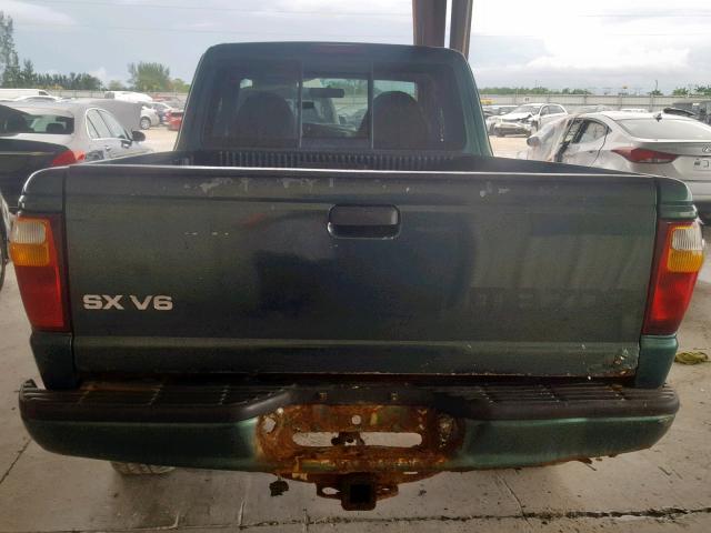 4F4YR16E31TM30372 - 2001 MAZDA B4000 CAB GREEN photo 6