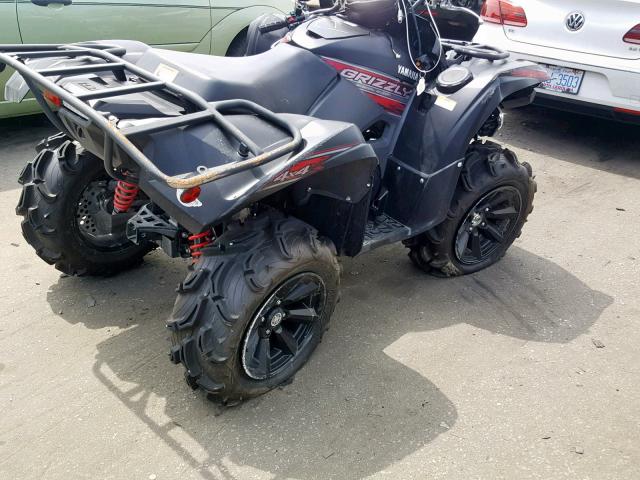 5Y4AMK234KA101607 - 2019 YAMAHA YFM700 G GRAY photo 10