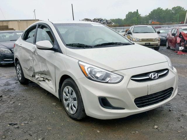 KMHCT4AE4HU264201 - 2017 HYUNDAI ACCENT SE WHITE photo 1