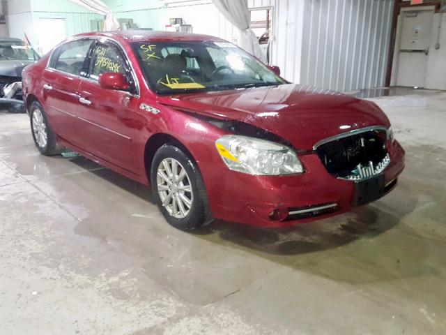 1G4HC5E12AU125404 - 2010 BUICK LUCERNE CX RED photo 1