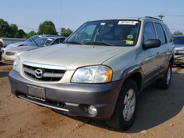 4F2CZ96104KM26272 - 2004 MAZDA TRIBUTE ES BEIGE photo 2