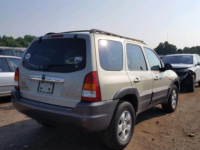 4F2CZ96104KM26272 - 2004 MAZDA TRIBUTE ES BEIGE photo 4