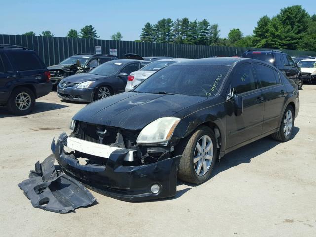 1N4BA41E25C877768 - 2005 NISSAN MAXIMA SE BLACK photo 2