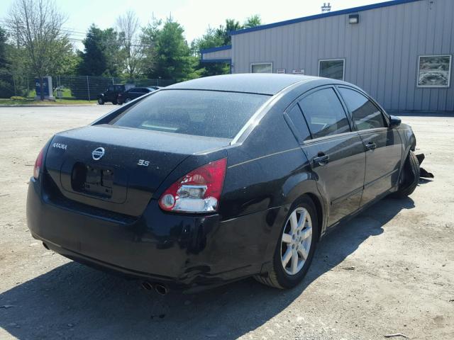 1N4BA41E25C877768 - 2005 NISSAN MAXIMA SE BLACK photo 4