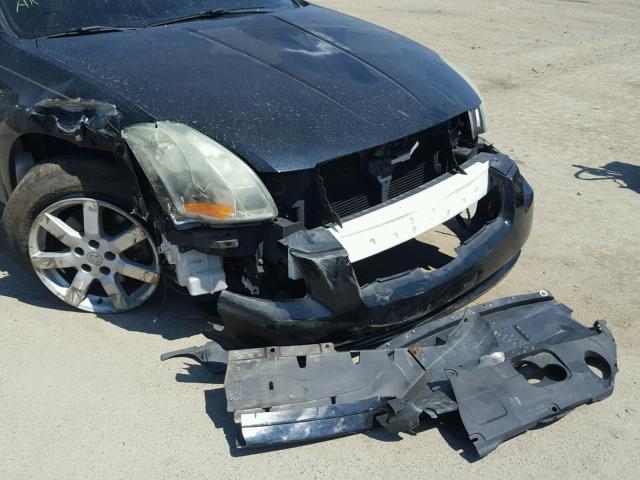 1N4BA41E25C877768 - 2005 NISSAN MAXIMA SE BLACK photo 9