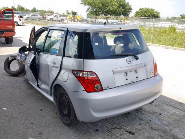 JTKKT624660163529 - 2006 TOYOTA SCION XA GRAY photo 3