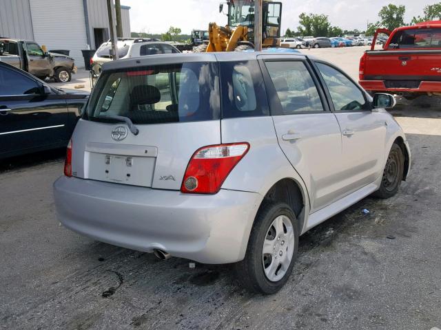 JTKKT624660163529 - 2006 TOYOTA SCION XA GRAY photo 4