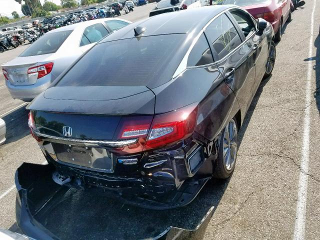 JHMZC5F31JC020639 - 2018 HONDA CLARITY TO BLACK photo 4