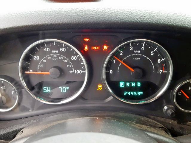 1C4AJWAG9HL748580 - 2017 JEEP WRANGLER S შავი ფოტო 8