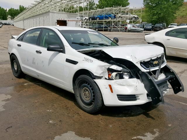 6G1MK5R2XCL660185 - 2012 CHEVROLET CAPRICE PO WHITE photo 1