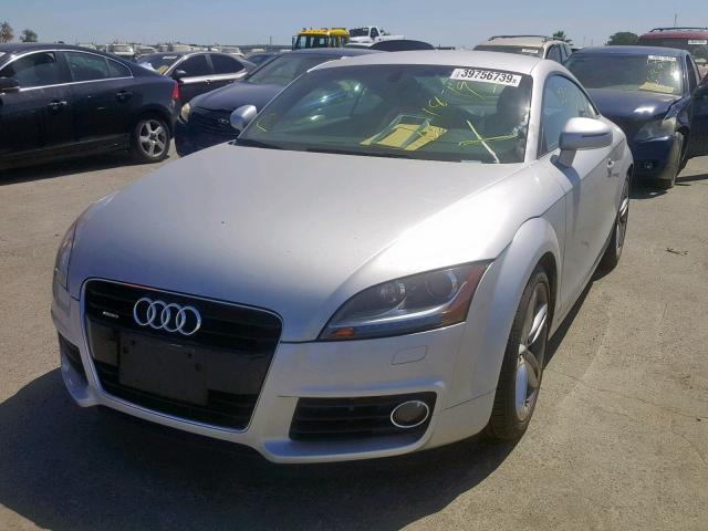 TRUKFAFKXC1013218 - 2012 AUDI TT PRESTIG SILVER photo 2