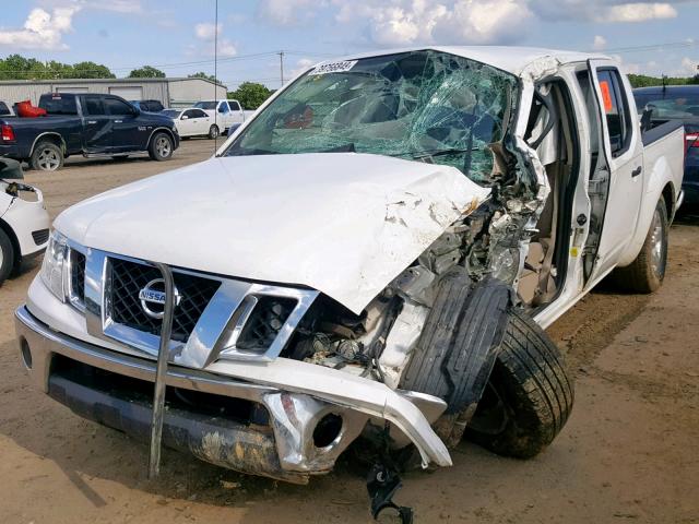 1N6AD0ER9BC407670 - 2011 NISSAN FRONTIER S WHITE photo 2