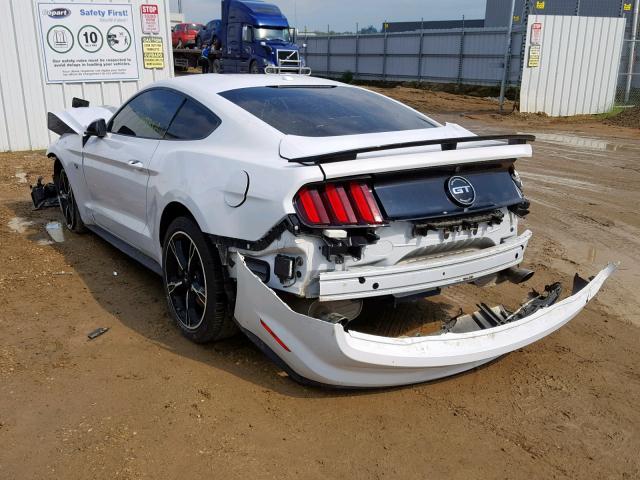 1FA6P8CF3H5318848 - 2017 FORD MUSTANG GT WHITE photo 3