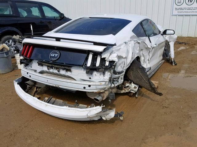 1FA6P8CF3H5318848 - 2017 FORD MUSTANG GT WHITE photo 4