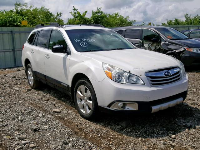 4S4BRDLC4B2369801 - 2011 SUBARU OUTBACK 3. WHITE photo 1