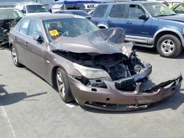 WBANA53535B859776 - 2005 BMW 525 I BROWN photo 1