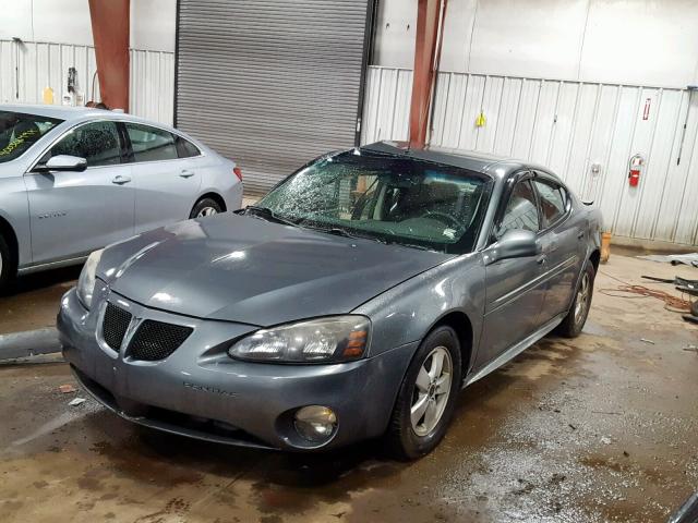 2G2WS522851338603 - 2005 PONTIAC GRAND PRIX GRAY photo 2