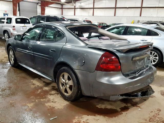 2G2WS522851338603 - 2005 PONTIAC GRAND PRIX GRAY photo 3
