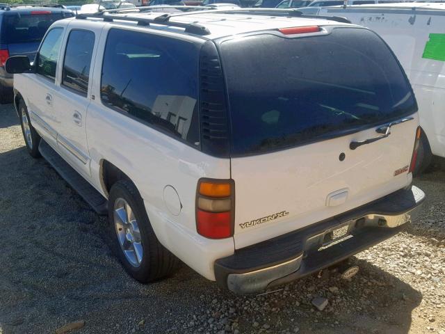 3GKEC16T74G145837 - 2004 GMC YUKON XL C WHITE photo 3