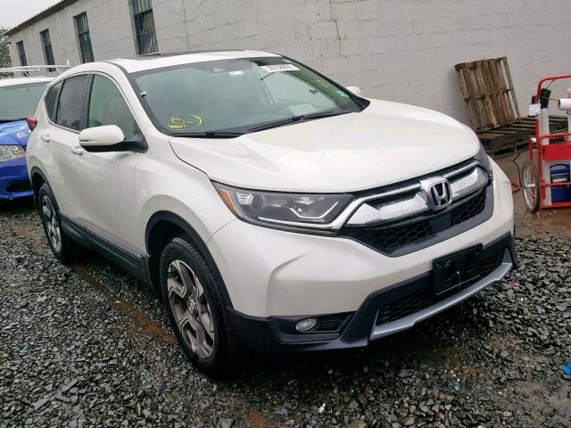 2HKRW2H88JH652526 - 2018 HONDA CR-V EXL WHITE photo 1