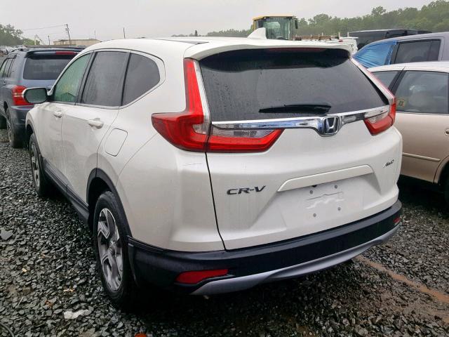 2HKRW2H88JH652526 - 2018 HONDA CR-V EXL WHITE photo 3