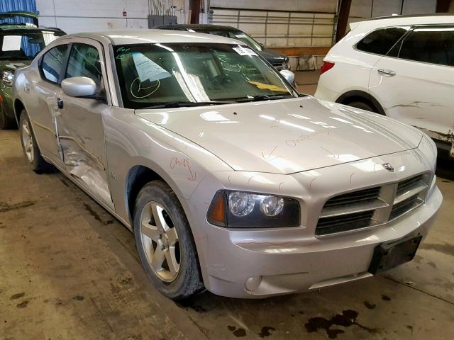 2B3CA3CV5AH180772 - 2010 DODGE CHARGER SX SILVER photo 1