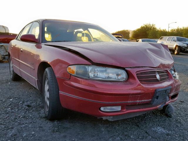 2G4WB52K9W1605501 - 1998 BUICK REGAL LS RED photo 1