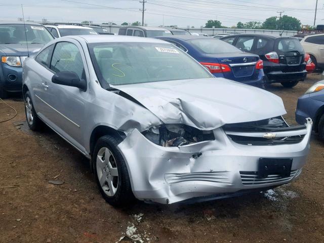 1G1AK12F257644032 - 2005 CHEVROLET COBALT SILVER photo 1