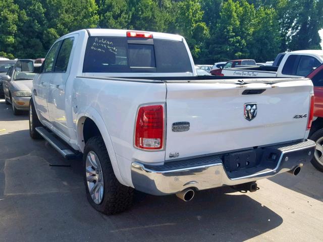 1C6RR7PTXJS104711 - 2018 RAM 1500 LONGH WHITE photo 3