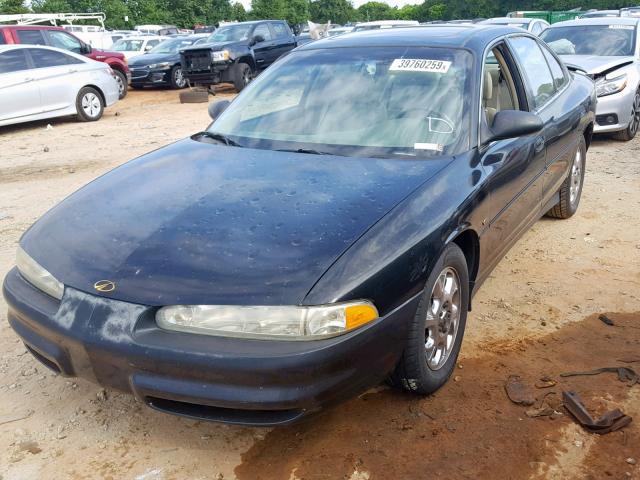 1G3WX52H2YF323853 - 2000 OLDSMOBILE INTRIGUE G BLACK photo 2