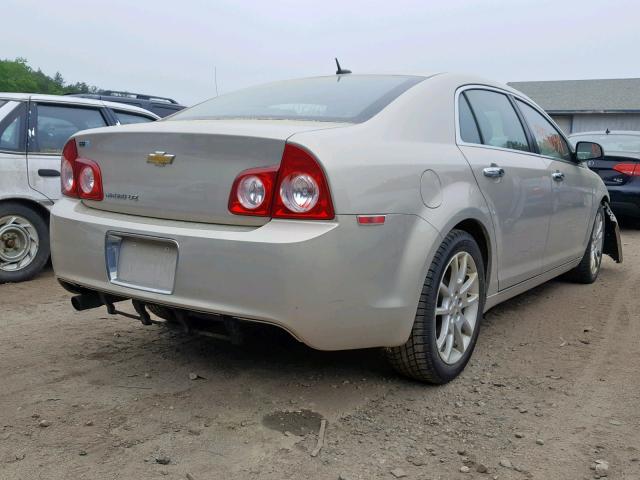 1G1ZE5E11BF164129 - 2011 CHEVROLET MALIBU LTZ 金色 照片 4