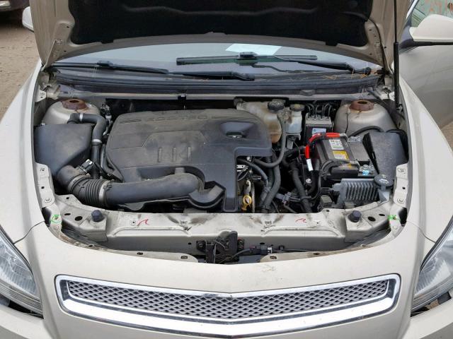 1G1ZE5E11BF164129 - 2011 CHEVROLET MALIBU LTZ 金色 照片 7