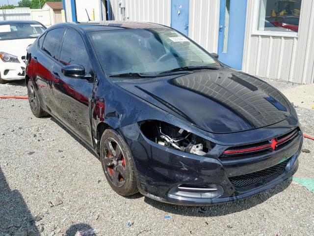 1C3CDFBB8FD351845 - 2015 DODGE DART SXT BLACK photo 1