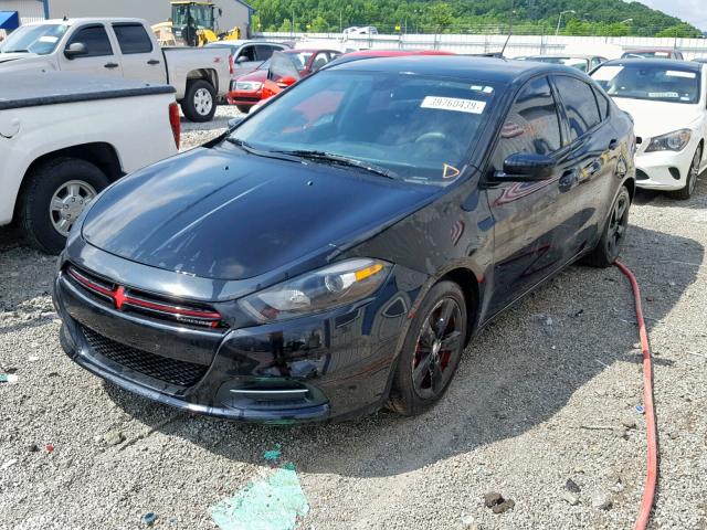 1C3CDFBB8FD351845 - 2015 DODGE DART SXT BLACK photo 2