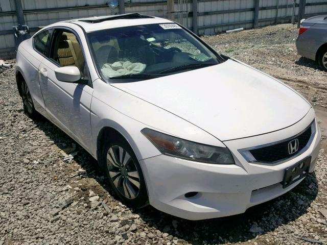 1HGCS12879A021808 - 2009 HONDA ACCORD EXL WHITE photo 1