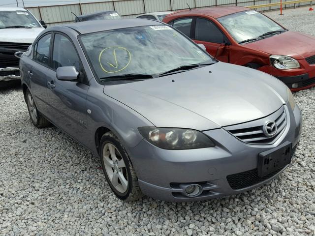 JM1BK123351238586 - 2005 MAZDA 3 S GRAY photo 1