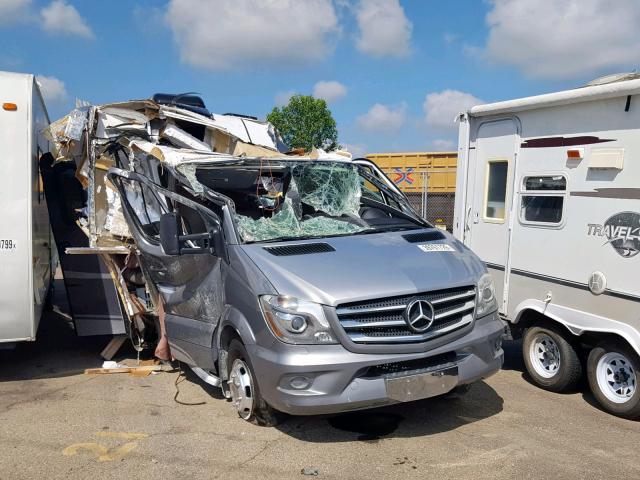 WDAPF4CC7F9599027 - 2015 MERCEDES-BENZ SPRINTER 3 GRAY photo 1